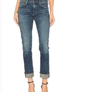 Citizens of Humanity l Jazmin Ankle Cuffed Slim Straight Jeans Size 27